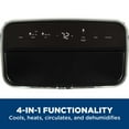 thumbnail image 3 of GE 10500 BTU 4-in-1 Heat/Cool Portable Air Conditioner for 450 Sq ft Rooms with Included Remote, 3 of 10