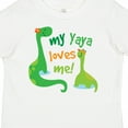 thumbnail image 4 of Inktastic My Yaya Loves Me Grandson Dinosaur Boys Toddler T-Shirt, 4 of 5