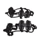thumbnail image 3 of Crampones de acero inoxidable de 24 dientes para escalada segura en nieve o hielo, cubrezapatos antideslizantes para exteriores, color negro, talla M, 3 of 8