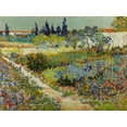 thumbnail image 2 of Art.com Vue De Jardin Fleuri Avec Chemin (Flowering Garden with Path) Peinture De Vincent Van Gogh (1853- Giclee Print by Vincent van Gogh, 32" x 24", 2 of 4