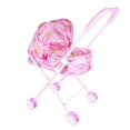 thumbnail image 2 of Carrito de Plástic Bebé, Cochecito, Muñeca Accesorios para Sunnimix Juguete de carrito mini empuje, 2 of 8