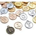 thumbnail image 6 of 156pcs Alphabet Letter Charms A-Z Pendants Charms Capital Letter Pendant for Necklace Bracelet Jewelry Crafts DIY,6 Sets, 6 of 6