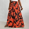 thumbnail image 5 of FchengtaiS Plus Size Womens Flowy Palazzo Pants Wide Leg Baggy Pants Boho Lounge Pants with Pockets, 5 of 7