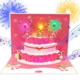 thumbnail image 3 of Light Up 3D Birthday Card with Music Celebration Card Family Gathering Card, 3 of 11