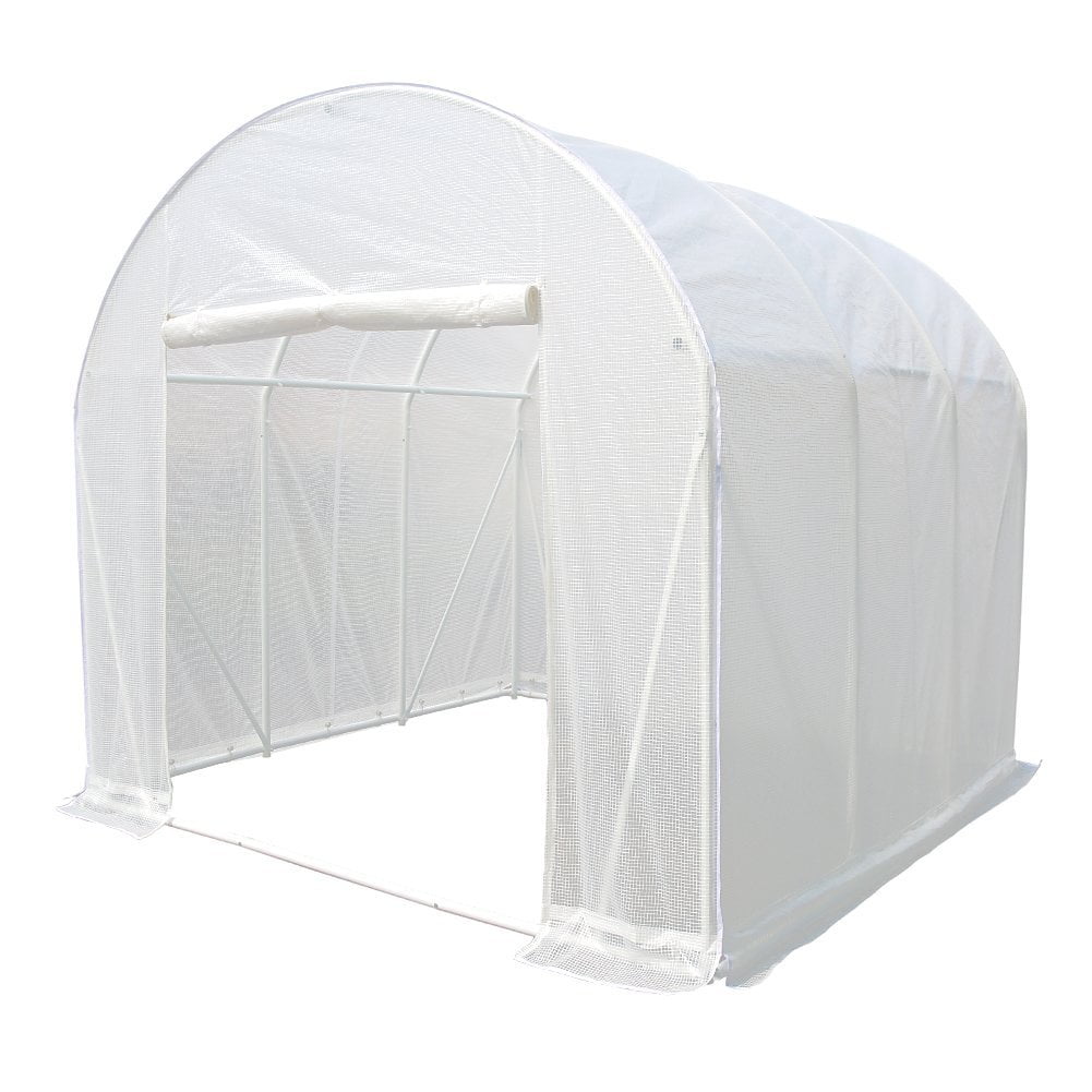 Abba Patio 10 x 10 by 9-Ft Tall Walk in Greenhouse - Walmart.com