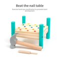 thumbnail image 2 of Mesa De Uñas De Cinco Colores De Madera Reconocimiento De Color De Uñas Suave Para Niños Temprana Rompecabezas Juguetes De Percusión Con Uñas Coloridas Para Niños Hogar Al Aire Libre Methold FN002468-00, 2 of 6