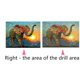 thumbnail image 5 of Kits de Pintura Diamante 5D Soledad de Resina Animal, 5 of 7