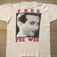 thumbnail image 1 of Pee Wee Herman Free Pee Wee White Unisex Shirt Adult Tee-2XL, 1 of 2