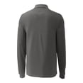 thumbnail image 3 of Men's-Cutter & Buck  Gray LAFC Big & Tall Advantage Eco Tri-Blend Pique Long Sleeve Polo, 3 of 3