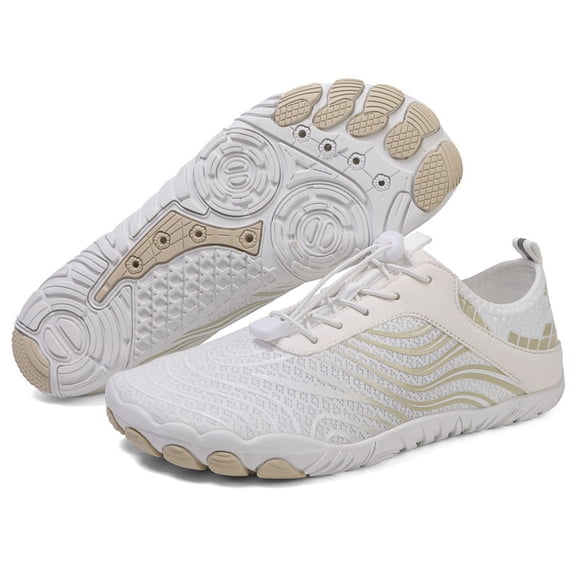 BERANMEY Water Shoes for Women Men Skin-Feel Wide Toe Box Quick Dry Barefoot Aqua Socks Swim Kayaking Beach Driving Sports Diving Footwear for Adults Beach Walking Surfing Yoga