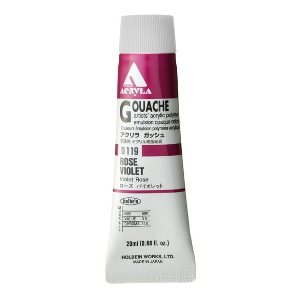 Holbein Acryla Gouache, 20ml, Rose Violet