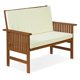 Tabouret De Furinno LY629 Tioman Outdoor Hardwood Tabouret De Bar Extérieur Franc Arch, Ensemble De 2, Naturel One Size Bar Exterieur