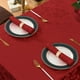 thumbnail image 5 of Mantel Romanstile Jacquard impermeable 152 x 213 cm rojo, 5 of 7