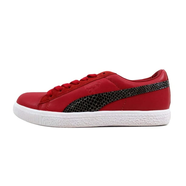 Puma Clyde X Undftd Snakeskin Ribbon Red 353917 02 Men s Size 9