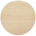 thumbnail image 3 of SAFAVIEH Natural Fiber Clara Braided Jute Area Rug, Ivory, 6' x 6' Round, 3 of 7