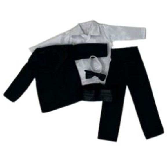 Black Tuxedo Fits Barbie's Friend Ken And GI Joe