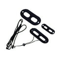 thumbnail image 1 of 3pcs Different Size Crawling Pet Leash Adjustable Animal Lead Harness Comfortable Bearded Dragon Leather Rope for Amphibians, 1 of 7