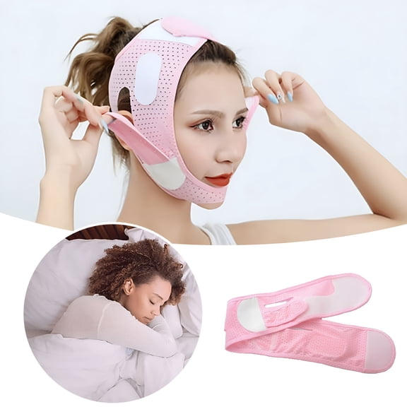 XIRQI Chin Strap for Sleeping Adjustable Chin Strap Jaw Strap Jawline Shaper V Line Face Lifting Mask