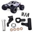 thumbnail image 1 of RC Steering Assembly, Steering Unit Kit Anti Deformation Anti Vibration Plastic Alloy  for ZD Racing MX07 4WD 1/7 RC Truck, 1 of 8