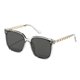 thumbnail image 3 of Gafas de sol polarizadas para mujer, gafas de sol cuadradas de moda para mujer, diseño de marca vintage, gafas de sol de gran tamaño con protección UV400, 3 of 5