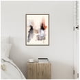 thumbnail image 2 of Kate and Laurel Urban Wanderer 1 Framed Canvas Wall Art  by Xizhou Xie 18 x 24 Sylvie Dark Gold, Modern Contemporary, Abstract Art for Wall Decor, Living Room Bedroom, 2 of 8