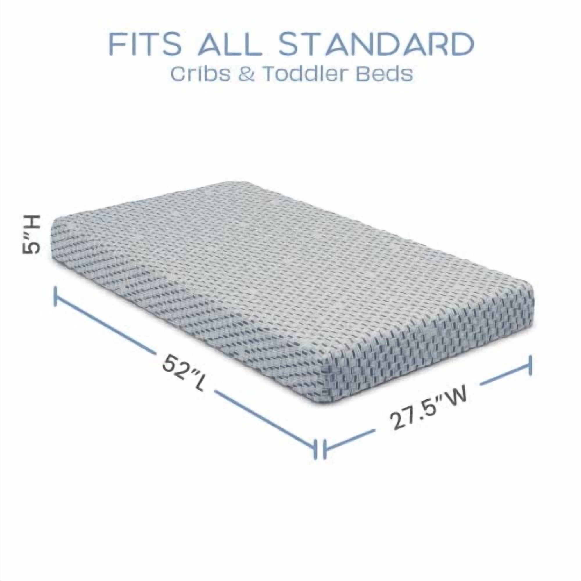 Simmons Kids Radiant Sky Dual Crib and Toddler Mattress photo 6