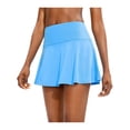 thumbnail image 5 of Athletic Skort Skirts for Women High Waisted Pleated Athletic Skort with 4 Pockets, Tennis Golf Running Casual Wear Sky blue M, 5 of 6