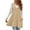 Beige, variant on Womens Sleeveless Sweater Vest V Neck Casual Loose Knit A Line Flattering Tunic Top with Pockets