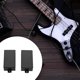 thumbnail image 4 of 2 uds carcasa de pastilla sellada bobina doble plástico negro/blanco para pastilla de guitarra, 4 of 6