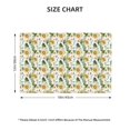 thumbnail image 2 of Rocae Watercolor Bright Sunflowers Printed Heat Resistant Place Mats,Classic Hemstitch Cloth Fabric Placemats Imitation Linen Place Mat Table Mats 18x12 inch, 2 of 5