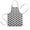 Black White Soccer, variant on Blue Background Football Hot Air Balloons Pattern Kids Aprons for Girls and Boys,Adjustable Neck Strap Toddler Aprons for Kids Cooking Baking