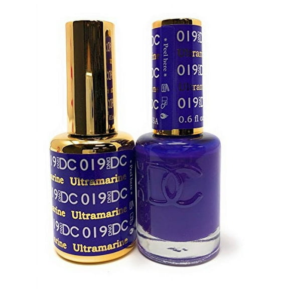 DND - DC Duo Soak off Gel & Matching nail polish, Ultramarine #DC019