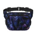 thumbnail image 1 of Fotbe Fantasy Dragon In Cathedral Cangurera Cuadrada con Estampado de Doble Capa, Bolsa de Cintura Ajustable Mini para Hombres y Mujeres, 1 of 9