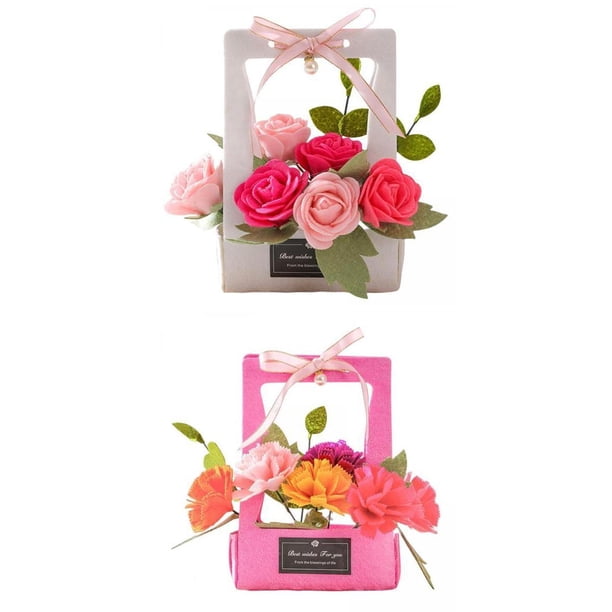 Crea tus propias decoraciones para una fiesta en casa inolvidable Claveles de colores rosa rosa