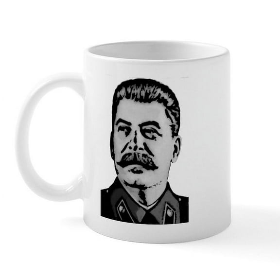 CafePress - Stalin Mug - 11 oz Ceramic Mug - Novelty Coffee Tea Cup