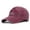 Burgundy, variant on Vintage New York Embroidered Baseball Cap Washed Cotton Dad Hat for Men Women, Adjustable Retro Denim Style Curved Brim Casual Outdoor Sun Hat