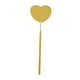 thumbnail image 3 of Espejo de pestañas en forma de corazón Zulema mango largo antideslizante desmontable Dorado, 3 of 8