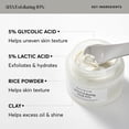 thumbnail image 4 of Mascarilla exfoliante Naturium AHA 10% con ácidos glicólico y láctico, 4 of 6