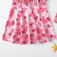 thumbnail image 6 of RUTAYY Girls Dresses Years Sleeveless Tutu Casual Kids Dress For Toddler Beach Vacation Boho Swimwear Beachwear, 8-9 Years, 6 of 9