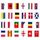 thumbnail image 5 of Banderines del Campeonato Europeo de Fútbol 2024, 24 equipos, para decoración de jardines, bares y fiestas, 5 of 8