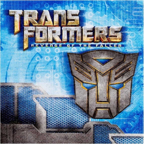 Transformers Logo Large Paper Napkins 16ct