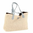 thumbnail image 4 of Large Capacity Soft PU Straw Tote Bag Women Summer Beach Handbag with Tassel Shoulder Bags, 4 of 8