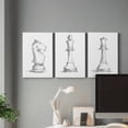 thumbnail image 6 of Chess Piece Study I Premium Gallery Wrapped Canvas - Ready to Hang - 32 x 48 Each, 6 of 10
