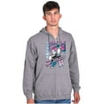 thumbnail image 5 of Popeye Cool Hustle For the Muscle Zip Hoodie Sweatshirt Men Brisco Brands S, 5 of 6