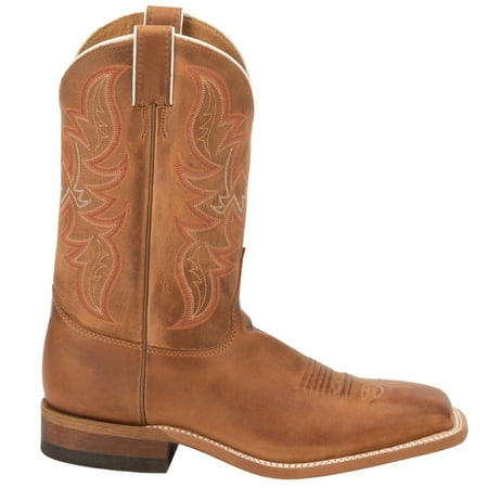 Justin Boots Mens Austin Square Toe Cowboy Casual Mid Calf Boots