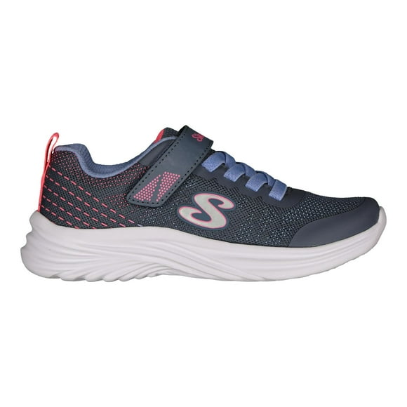 Tenis Niña SKECHERS Lights Ajustable Modernos Comodos gris 18
