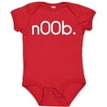 thumbnail image 3 of Inktastic N00b. Boys or Girls Baby Bodysuit, 3 of 5