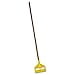 thumbnail image 3 of Rubbermaid Commercial Products Invader 54" Heavy Duty Wood Wet Mop Handle, Wood, for Professional/Industrial Floor Cleaning, Compatible with 1" Headband Mops, 3 of 4