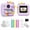Purple, variant on Bravokids Kids Camera Instant Print, 1080P HD Digital Video Camera, Birthday Christmas Gift for Girls and Boys