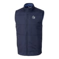 thumbnail image 2 of Men's Cutter & Buck  Navy San Antonio Missions Stealth Hybrid Quilted Full-Zip Windbreaker Vest, 2 of 3